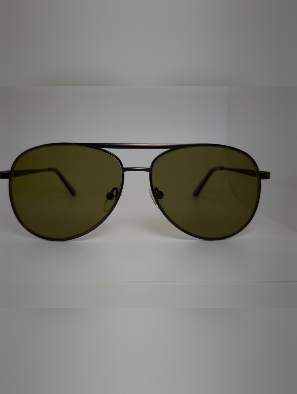 Discover.  Medium Aviator. Brown Temple Arm Sunglasses. A Smaller Frame.